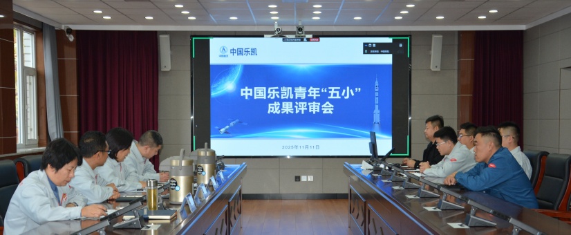 激揚(yáng)青春智造力！中國樂凱團(tuán)委召開青年“五小”成果評(píng)審會(huì)
